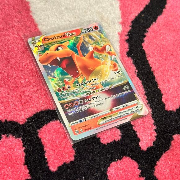 Charizard VSTAR 18 – Pokémon TCG Brilliant Stars – As Pictured - Picture 1 of 6
